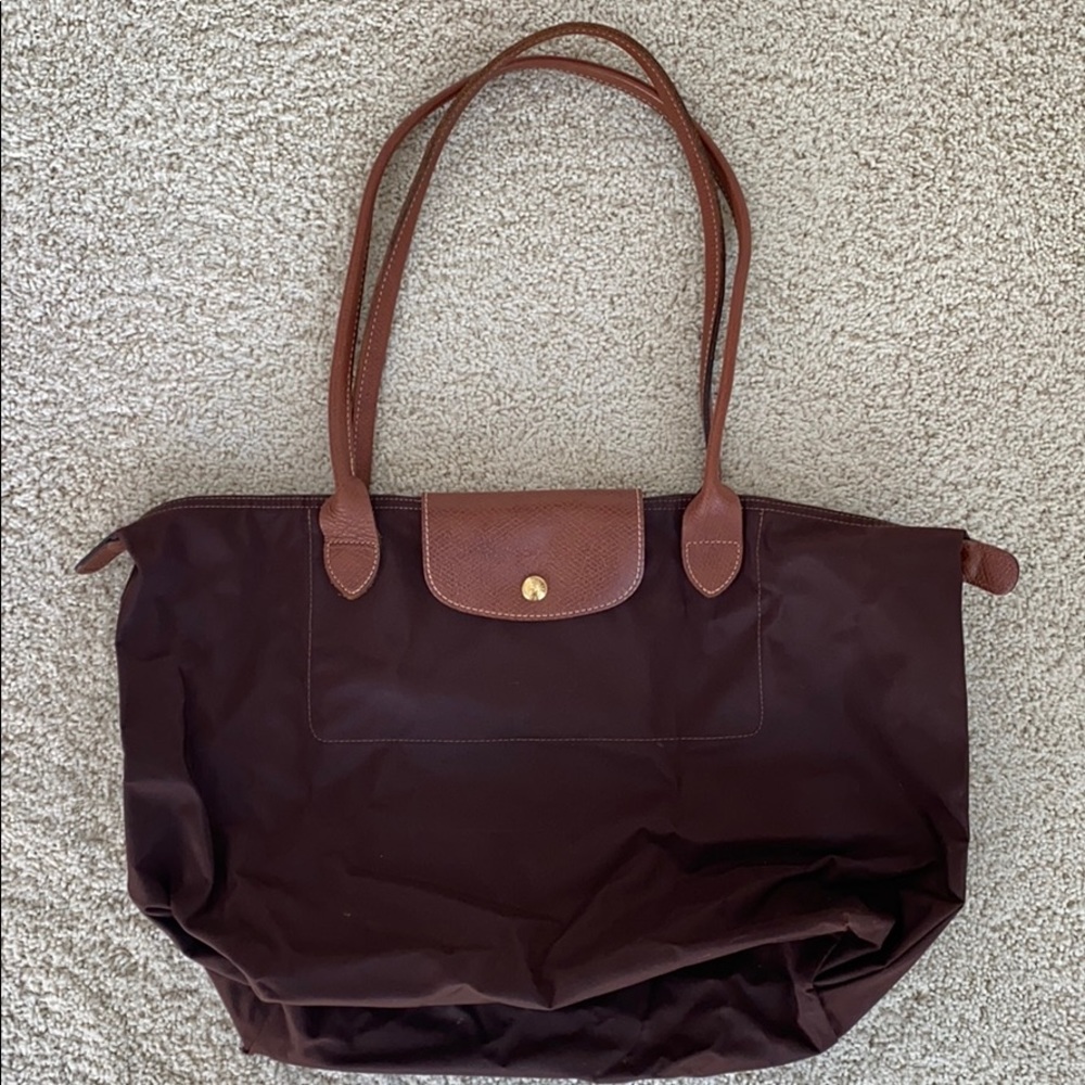 Brown Longchamp Purse